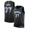 Camiseta Hombre Minnesota Timberwolves Rudy Gobert 2025-26 Nike Classic Edition Negro Swingman Camiseta Hombre Minnesota Timberwolves Rudy Gobert 2025-26 Nike Classic Edition Negro Swingman